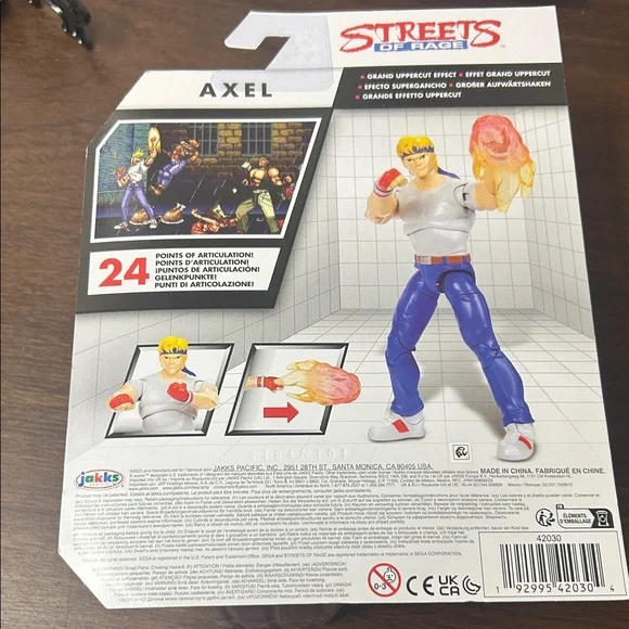 Streets of Rage Axel Action Figure - Picture 2 of 3